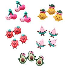 10 Pcs/Set Flatback Resin Fruits Craft Accessories Phone for Case Ornamen