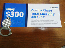 Chase Bank $300 Bonus Checking at Account Opening Coupon Expires 7/24/2024