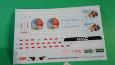 1977 Chevy GMC 4x4 Pickup Truck 1/24 waterslide decal sheet snow plow service