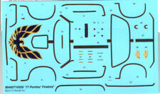 Decal Sheet Smokey and The Bandit Gold 77 1977 Pontiac Firebird Trans Am 1/25