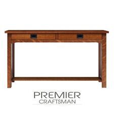 Mission Stickley Style Sofa Table Console Craftsman Arts Crafts Minimalist Entry - Valencia - US