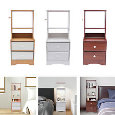 Modern Nightstand with Drawers Tall Bed End Table Dresser Table for Bedroom - Toronto - Canada