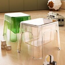 Transparent Foot Stool Space Saving Minimalist Ottoman Small Footrest Bathroom - Toronto - Canada