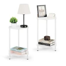 Bamboo Side Table Set of 2, Hexagon Nightstands for Bedrooms, Side Tables for... - Toronto - Canada