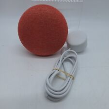 Google Home Mini Smart Assistant Speaker Microphone - Coral Tested and Working - Essexville - US