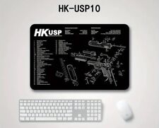 HK USP Cleaning Mat With Breakdown Schematics Parts Diagram