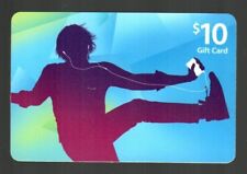 ITUNES Dancer Silhouette ( 2008 ) Download / Gift Card ( $0 - NO VALUE )