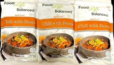 THREE 15 oz. Bags Chili with Beans By Food Life Balanced~Ready To Eat~EXP~3/27
