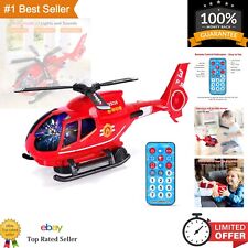 Smart 'Bump and Go' Infrared Remote Control Helicopter with 100 Songs for Kids - Providence - US