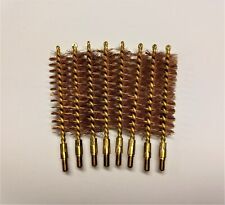 Quantity of 8 - .50 Cal Phosphorus Bronze G.I. Bore Brushes, 8-32 thread USA