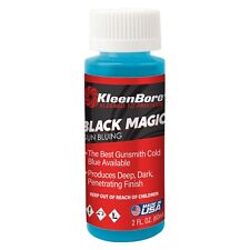 Kleen-Bore Black Magic Liquid 2oz Gun Restoration Blue Bluing Bottle GB2