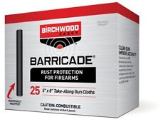 Birchwood Casey Barricade Rust Protection For Firearms Take-Along 25 Wipes 33025