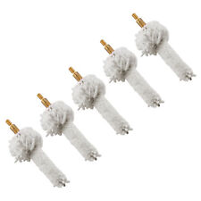 5 Pcs Firearm Rifle Chamber 8x32 Thread Gun Cleaning Bore Cotton Mop Brush Set