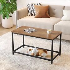 SAYGOER Small Rectangular Coffee Table Simple Modern Open Design Minimalist C... - Mumbai - India