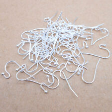 500-1000PCS Jewelry 925 Sterling Silver Hook S Shape Earring Ear Wire Wholesale