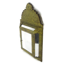 Vintage mirror Brush Brass Glass Cabinet Continental Ornate Brushes Included - Toronto - Canada
