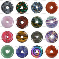 50mm donut beads Peace buckle gemstone bead jewelry making