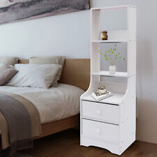 ModernNightstandwithDrawers TallBedEndTable DresserTableforBedroom - Mumbai - India