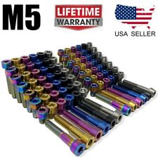 M5 Titanium Anodized Color Tapered or Square Allen Socket Head Cap Bolt Fastener - Irvine - US