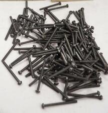 288 NOS USA Made #4-32 x 1-1/4 Slotted Round Head IRON Machine Screws - CA"