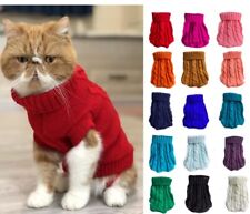 Pet Dog Warm Jumper Knit Sweater Clothes Puppy Cat Knitwear Costume Coat Apparel - Toronto - Canada