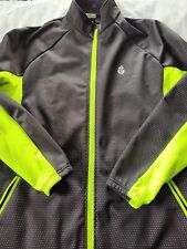 WOSAWE Men's Hi Vis Cycling Jacket. Size XXL. Water/Wind Resistant. Zip Pockets