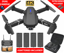 2024 Brand New RC Drone with 4K HD Dual Camera WiFi FPV Foldable Quadcopter