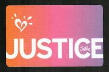 JUSTICE Collectible ( 2017 ) Gift Card ( $0 )