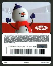 RALPHS Snowman 2020 Gift Card ( $0 )