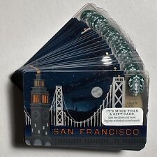 NEW Lot Of 25 SAN FRANCISCO 2014 Full Moon Bay Bridge Starbucks Gift Card