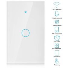 1 Gang WiFi Smart Wall Light Touch Switch Panel For Alexa/Tuya/Smat Life App - Stevenson Ranch - US