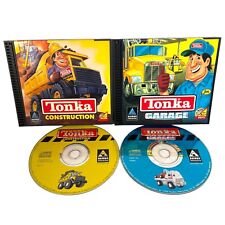 Lot of 2 Tonka Garage Construction PC CD Rom Kids Windows Computer Software