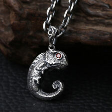 Real 925 Sterling Silver Pendant Unique Lizard 1.06inch S925 -Pendant ONLY