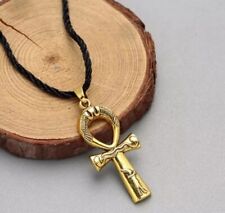 Egyptian Ankh Symbol Pendant Golden colour Necklace Jewellery Gifts