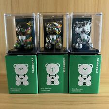 Starbucks Malaysia Exclusive 25th Anniversary Mini Bearistas -Set Of 3 🇲🇾🐻