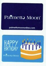 Palmetto Moon Gift Card Lot of 2 - Southern Lifestyle- South Carolina- No Value