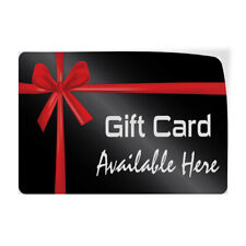Decal Stickers Gift Card Available Here Business B Vinyl Store Sign Label