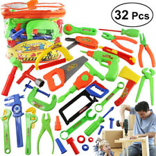 32pcs Kids Construction Toys Repair Toy Set Repair Tools Boys Preschool Toys ​