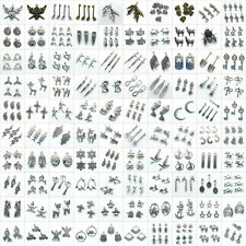 Lot Antique Charms Pendants For Earrings Bracelet Necklace Jewelry Making DIY