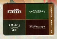 BLOOMIN' BRANDS Collectible 2019 Gift Card ( $0 )