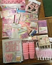 BABY SHOWER BABY GIRL ITEMS MANY TO CHOICE FROM GAMES BABY FAVORITES & MORE