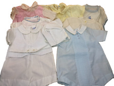 Lot of 11 Vintage Infant Baby Clothing Boys Girls 0-18 months Doll Clothes