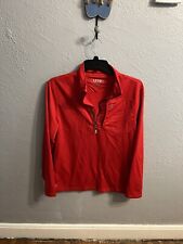 Izod Performx 1/4 Zip Red Pullover Men's Size Medium