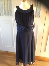 Connected Apparel navy dress 14 brand new