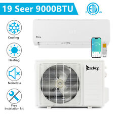 9000 BTU Smart Wifi Mini Split AC/Heating System 19SEER Ductless Air Conditioner - Flanders - US