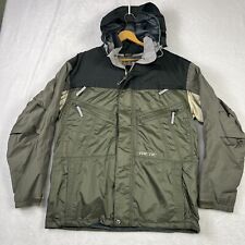 Burton Men’s Medium Tactic 64 Snowboard Jacket Light Olive Green w/Accents