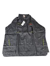 Claas Collection Men's 62 Work Farm Jacket Snap Button Zip Gray 2XL NWT