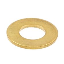 -Line 9080025 Flat Washers, SAE, 3/8 In. X 7/8 In. OD, Solid Brass (15 Pack) - Edison - US