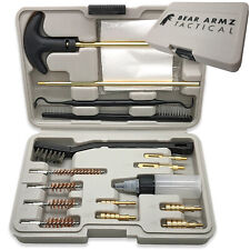 Handgun Cleaning Kit for Pistols Handguns and SBRs for Caliber .22-.45 Cal Brass