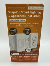 SWITCHMATE STARTER KIT Snap On Smart Lighting & Appliances That Listen NIB - Charlotte - US